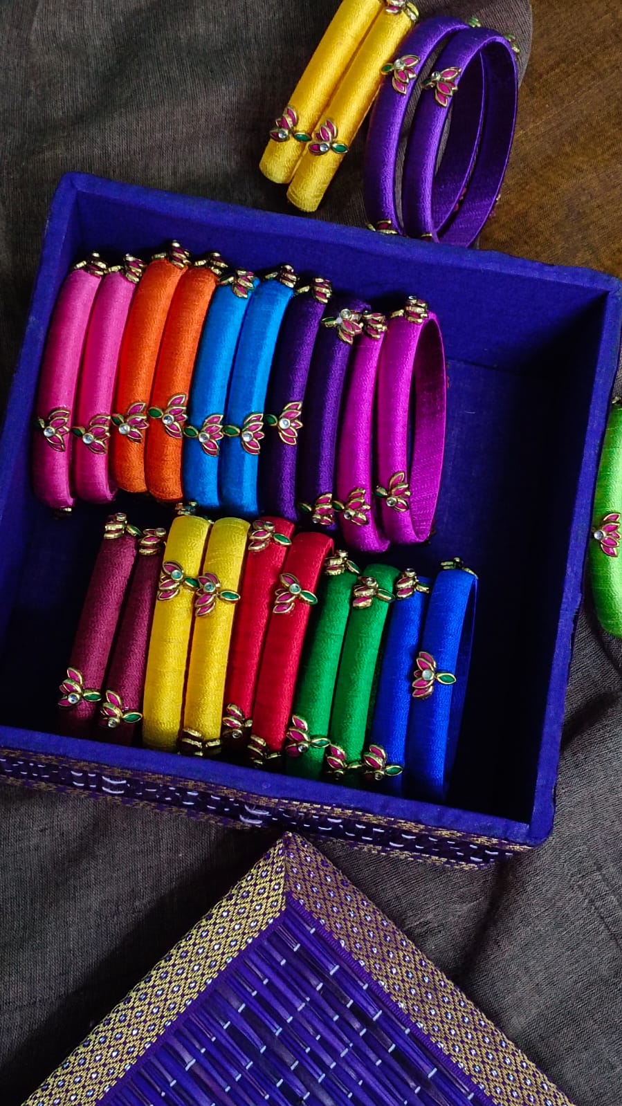 Silk Thread Bangles